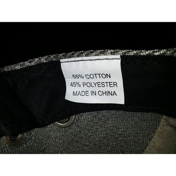 Florida Embroidered Mesh Fishing Strapback Hats Gray Casual Outdoors - Picture 7 of 7